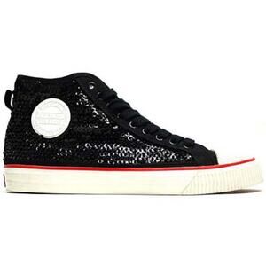 Jeremy Scott x adidas Originals JS Nizza Hi Sequin BLACK/LEGACY/LIGHT SCARLET 10